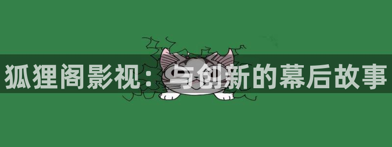 劲爆欧美影院：狐狸阁影视：与创新的幕后故事